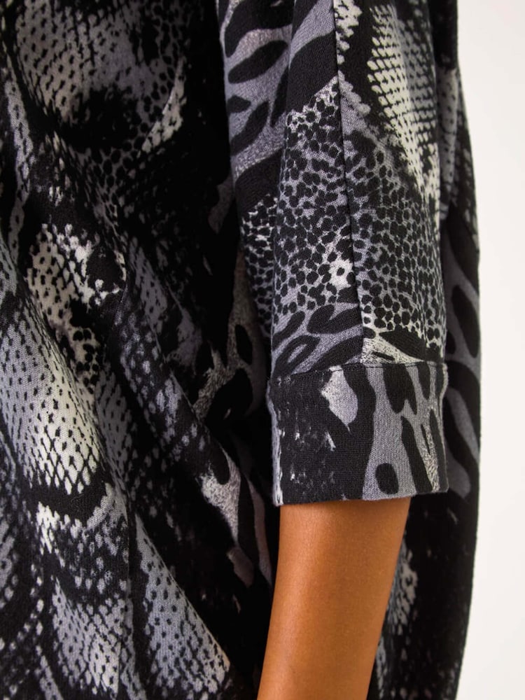 Roman Tunika mit Animalprint - Bild 5 von 5