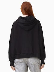 AllSaints Black Kit Talon 100% Cotton Hoodie - Image 5 of 5