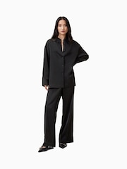 AllSaints Black Myrtle Shirt - Image 4 of 6