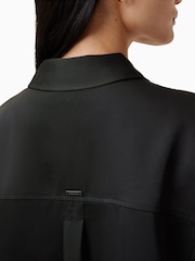 AllSaints Black Myrtle Shirt - Image 5 of 6