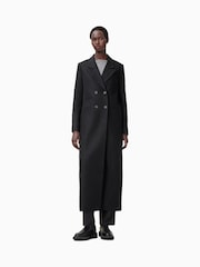 AllSaints Black Ellen Coat - Image 1 of 7
