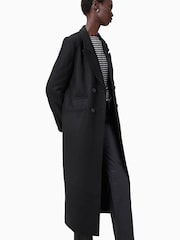 AllSaints Black Ellen Coat - Image 5 of 7