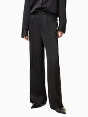 AllSaints Black Myrtle Trousers - Image 2 of 6