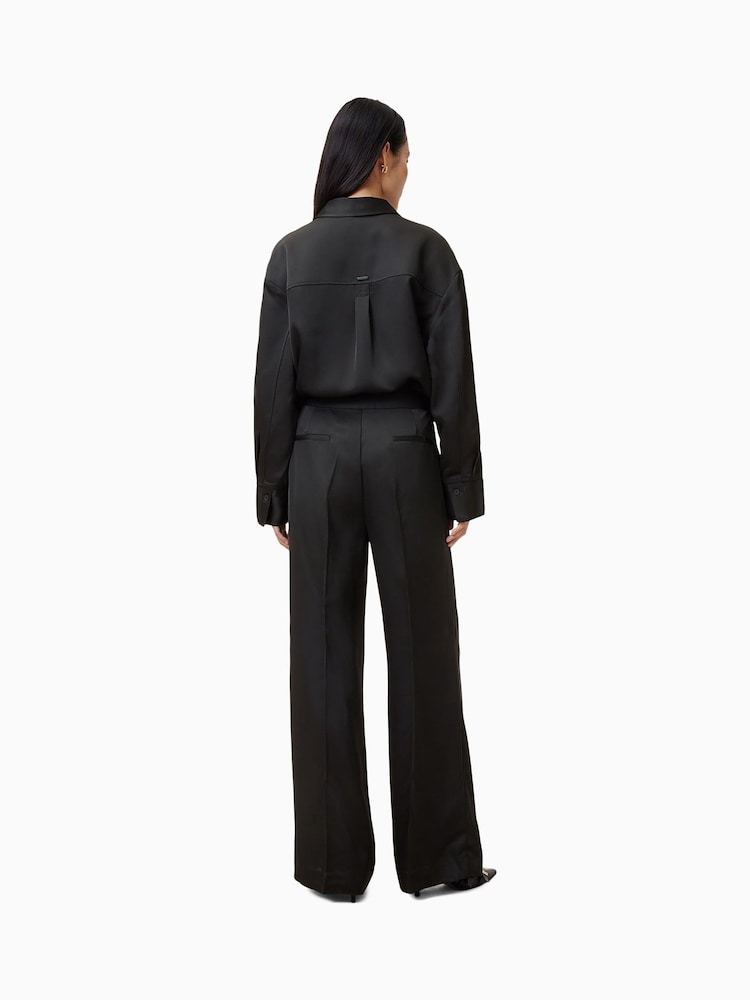 AllSaints Black Myrtle Trousers - Image 5 of 6