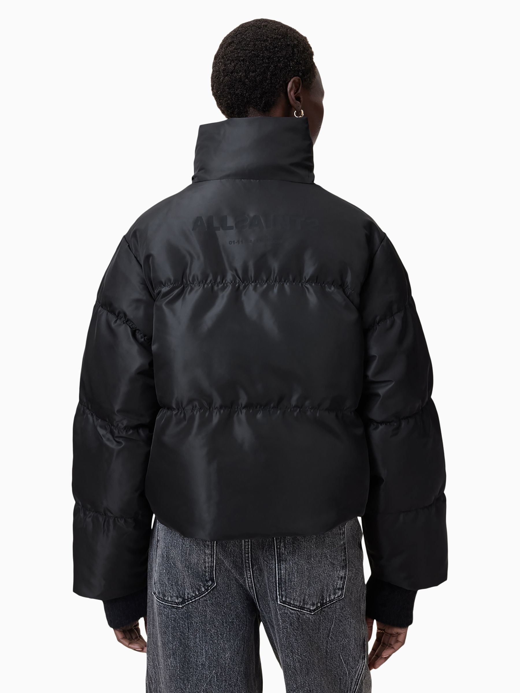 Buy AllSaints Black Nickol Puffer Jacket from Next USA