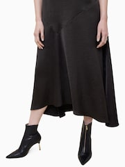 AllSaints Black Lyra Lace Dress - Image 3 of 6
