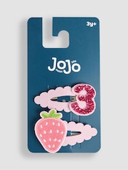 JoJo Maman Bébé Pink 2 Pack 3rd Birthday Clips - Image 2 of 3