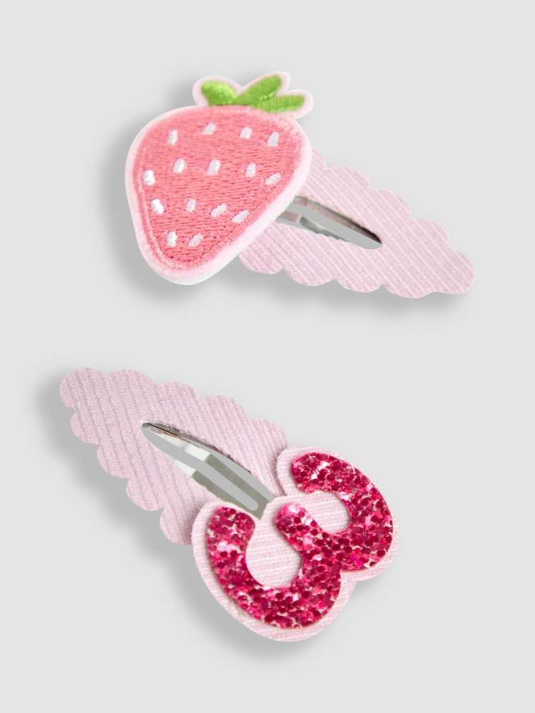 JoJo Maman Bébé Pink 2 Pack 3rd Birthday Clips - Image 3 of 3