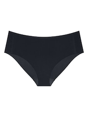 Черный - Triumph Black Smart Invisible String Knickers - Изображение 5 из 5