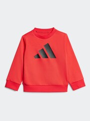 adidas Red Essentials Joggers Infant Kids - Image 2 of 7