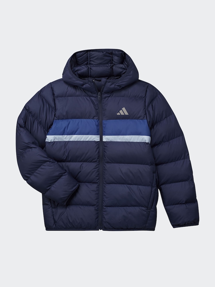 adidas Blue Synthetic Down Kids Jacket - Image 1 of 1 adidas Blue Synthetic Down Kids Jacket - Image 1 of 1