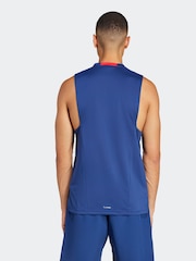 adidas Blue Designed For Training Legacy Tank Top - Image 2 of 6