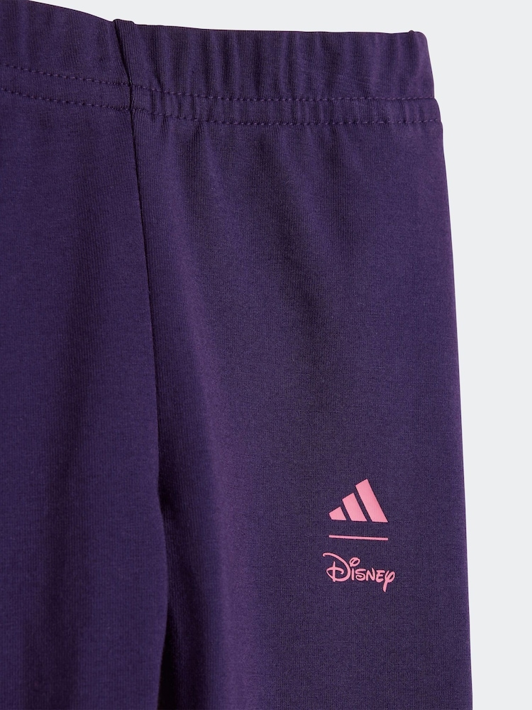 adidas Purple Disney Minnie Mouse Sweatshirt and Joggers Set Infant Kids - Image 7 of 7