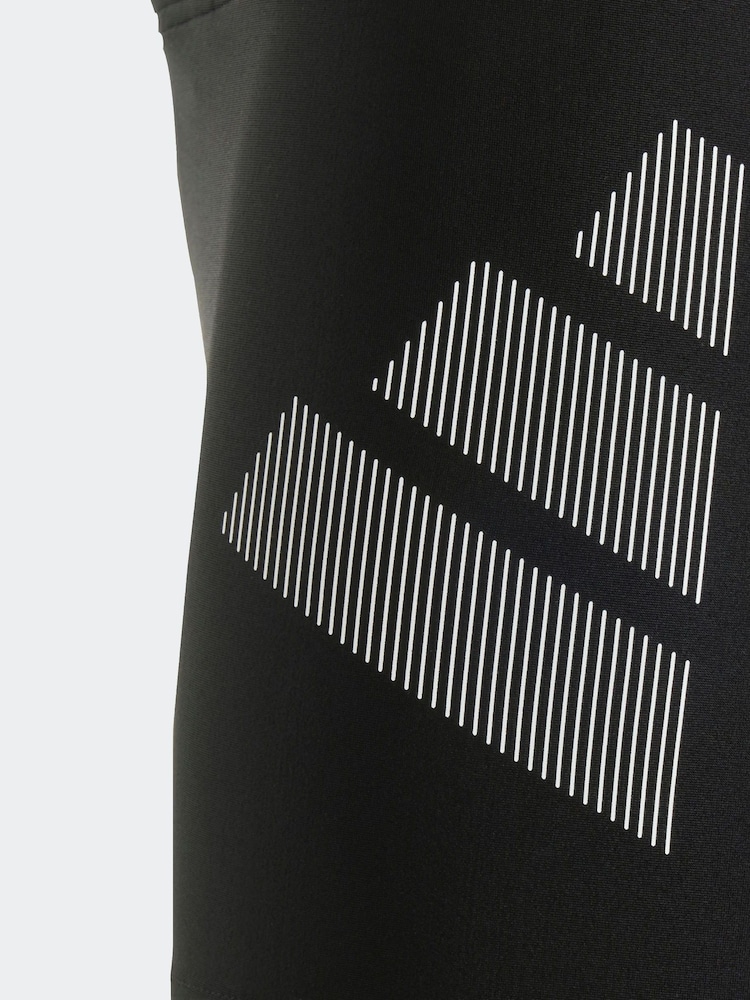 adidas Black Big Bars Swim Boxers Kids - Image 5 of 5