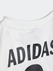 adidas White Marvel Spider-Man Infant Kids T-Shirt and Shorts Set - Image 6 of 7