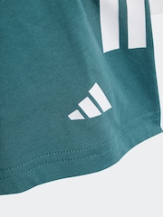 adidas White Marvel Spider-Man Infant Kids T-Shirt and Shorts Set - Image 7 of 7