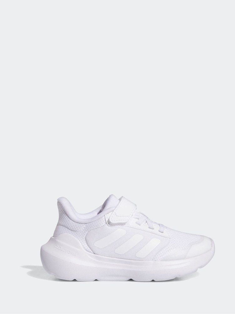 adidas White Tensaur Run 3.0 EL C Trainers - Image 1 of 8