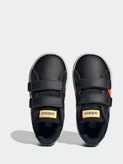 adidas Black Grand Court 2.0 Trainers - Image 5 of 9