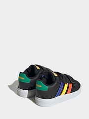 adidas Black Grand Court 2.0 Trainers - Image 6 of 9