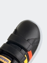 adidas Black Grand Court 2.0 Trainers - Image 8 of 9