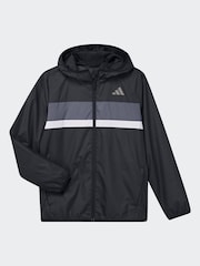 Schwarz - adidas Tiberio Kids Windbreaker - Bild 1 von 1