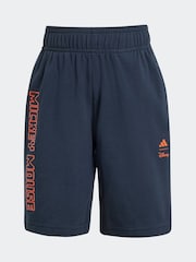 adidas Blue Disney Mickey Mouse T-Shirt and Shorts Set Little Kids - Image 7 of 7