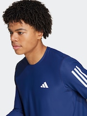 adidas Blue Own the Run Long Sleeve Long-Sleeve Top - Image 5 of 7