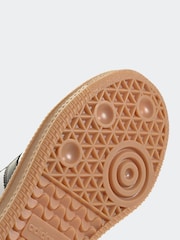 adidas Originals White Samba XLG Lace Junior Trainers - Image 9 of 9