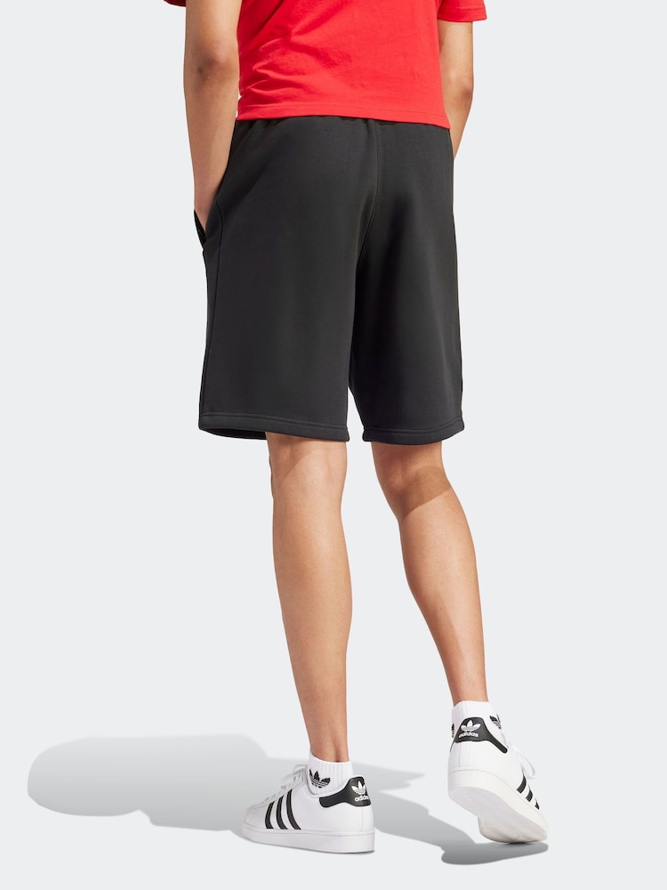 adidas Originals Black Trefoil Essentials Shorts - Image 2 of 6