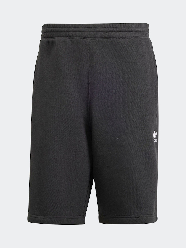 adidas Originals Black Trefoil Essentials Shorts - Image 6 of 6