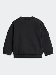 adidas Originals Black Loose Sweatshirt and Flared Leggings Set - Image 3 of 7