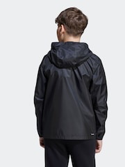 adidas Black Waterproof Rain Jacket Kids - Image 2 of 6