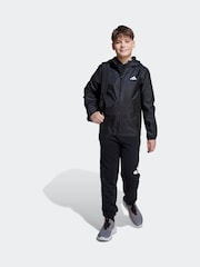 adidas Black Waterproof Rain Jacket Kids - Image 4 of 6