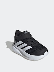 adidas Black Duramo 2.0 Hook and Loop Infant Trainers - Image 3 of 8