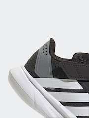 adidas Black Duramo 2.0 Hook and Loop Infant Trainers - Image 8 of 8