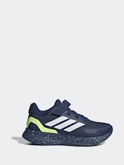 adidas Blue Kids Runfalcon 5 Trainers - Image 3 of 9
