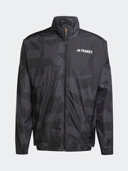 adidas Black Terrex Multi Printed Wind Jacket - Image 5 of 5