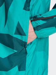 adidas Green Terrex Multi Printed Wind Jacket - Image 5 of 6