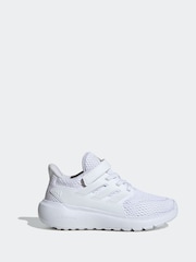 adidas White Ultimashow 2.0 Hook and Loop Kids Trainers - Image 1 of 8