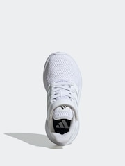 adidas White Ultimashow 2.0 Hook and Loop Kids Trainers - Image 5 of 8