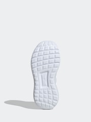 adidas White Ultimashow 2.0 Hook and Loop Kids Trainers - Image 6 of 8