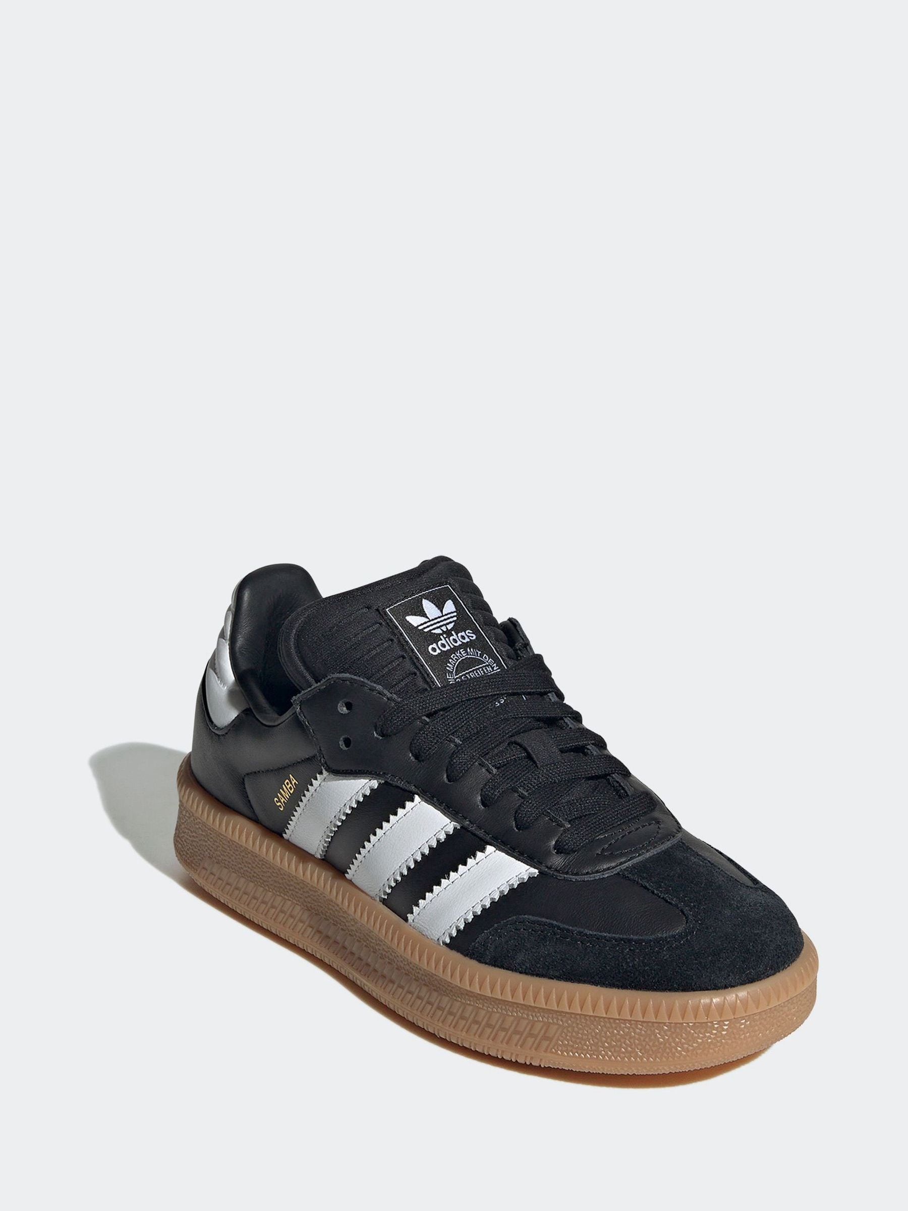 Buy adidas Originals Black Samba XLG Lace Junior Trainers from