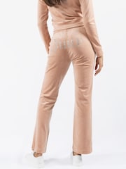 Juicy Couture Cream Velour Track Jogger - Image 3 of 6