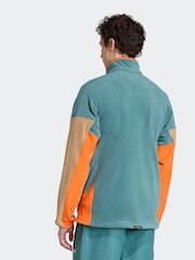 adidas Green Terrex Multi Climawarm Anorak Fleece - Image 2 of 6