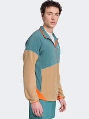 adidas Green Terrex Multi Climawarm Anorak Fleece - Image 3 of 6