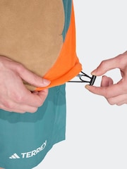 adidas Green Terrex Multi Climawarm Anorak Fleece - Image 5 of 6