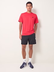 adidas Red Train Essentials Training T-Shirt - Image 2 of 5