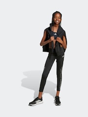 adidas Black Train Essentials Glam Print Kids Bra - Image 3 of 7