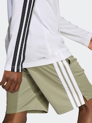 adidas White Train Essentials Longsleeve Kids T-shirt - Image 4 of 4