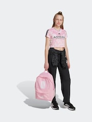 adidas Pink House of Tiro Colors of Football Crop T-Shirt Kids - Image 2 of 6